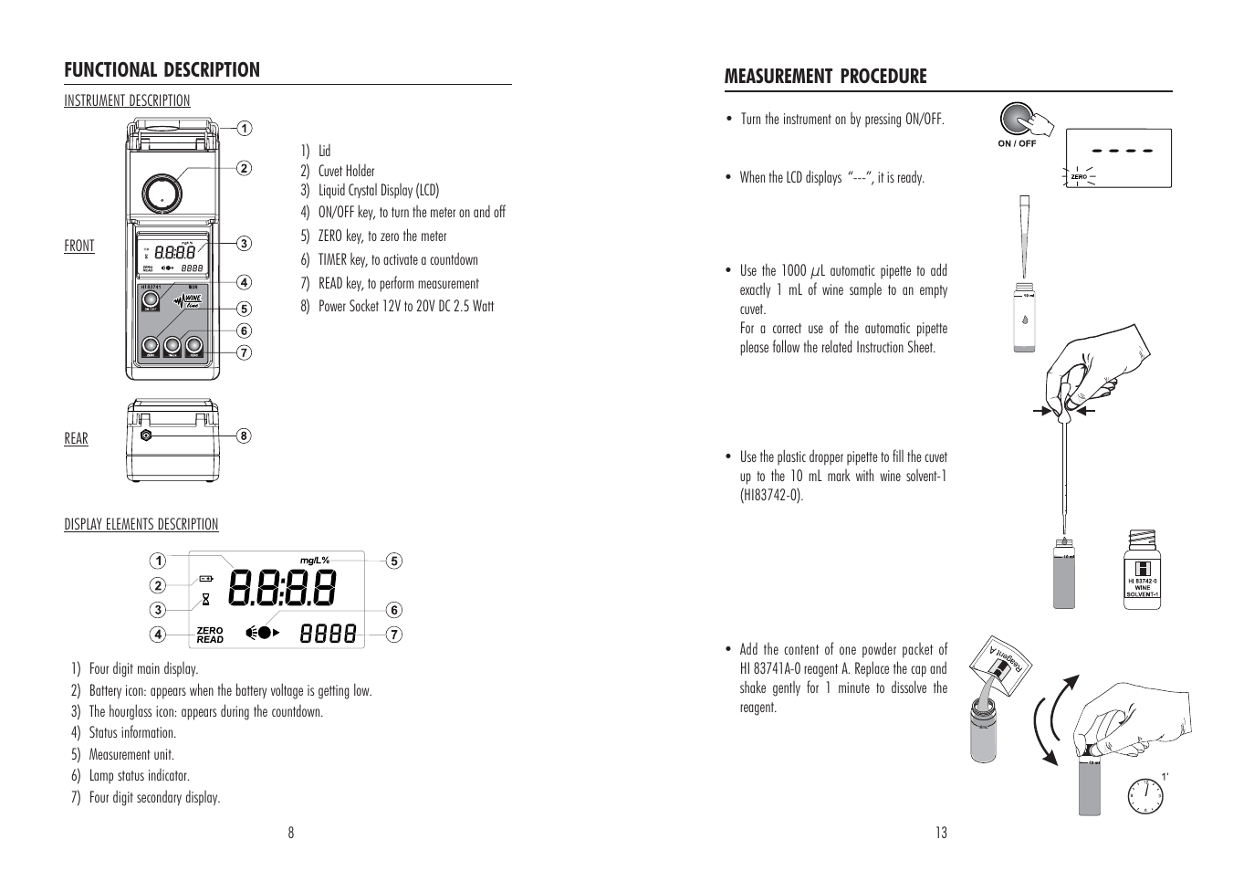 Hanna Instruments HI 83741 User Manual | Page 8 / 10