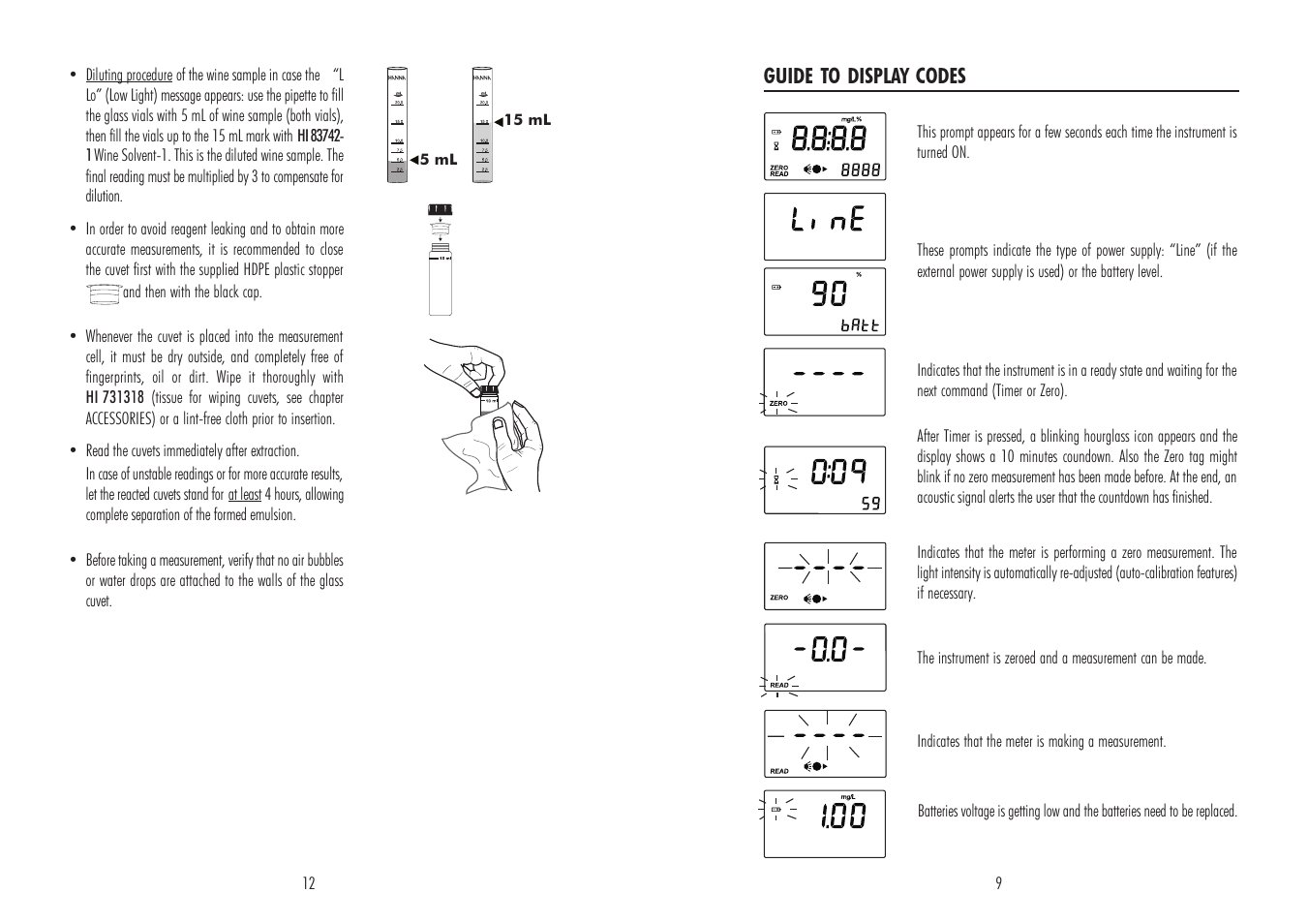 Hanna Instruments HI 83740 User Manual | Page 9 / 10