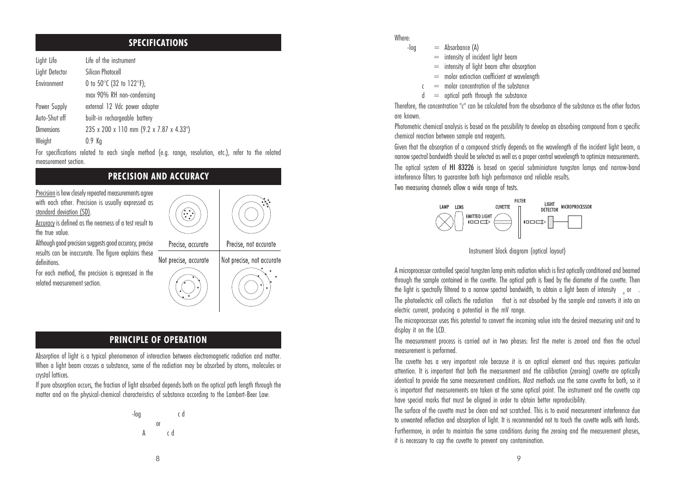 Hanna Instruments HI 83266 User Manual | Page 5 / 25