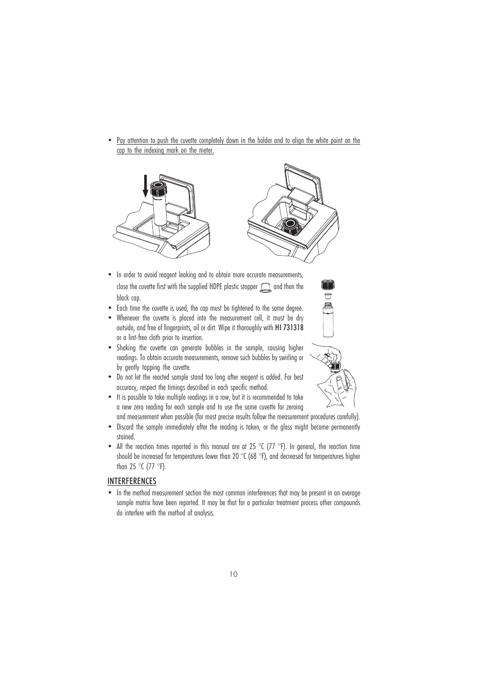 Hanna Instruments HI 83225-01 User Manual | Page 10 / 60