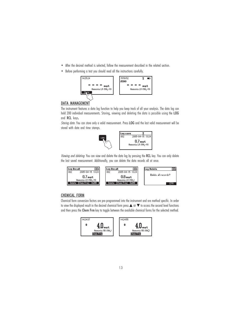 Hanna Instruments HI 83225-01 User Manual | Page 13 / 60