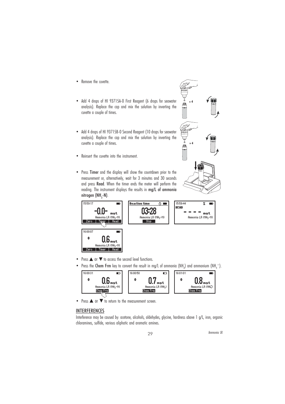 Hanna Instruments HI 83225-01 User Manual | Page 29 / 60