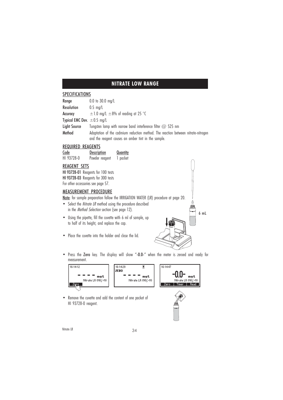 Hanna Instruments HI 83225-01 User Manual | Page 34 / 60