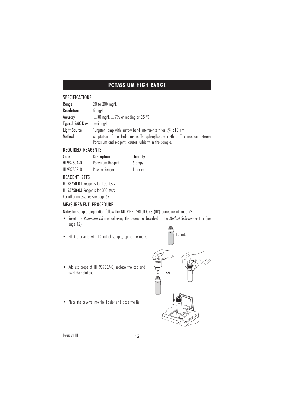 Hanna Instruments HI 83225-01 User Manual | Page 42 / 60
