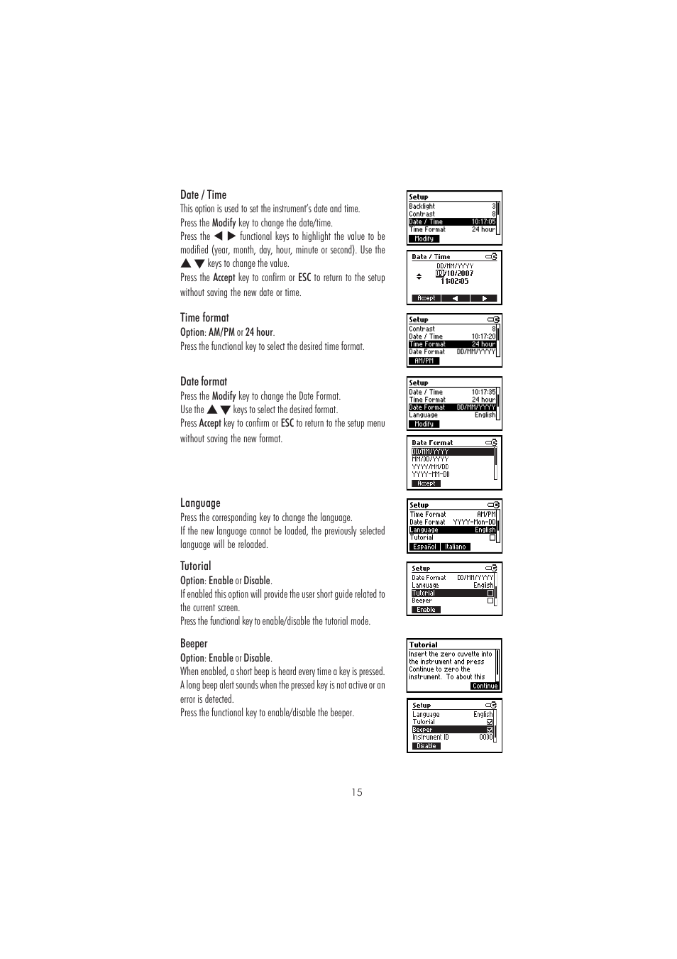Hanna Instruments HI 83225 User Manual | Page 15 / 60