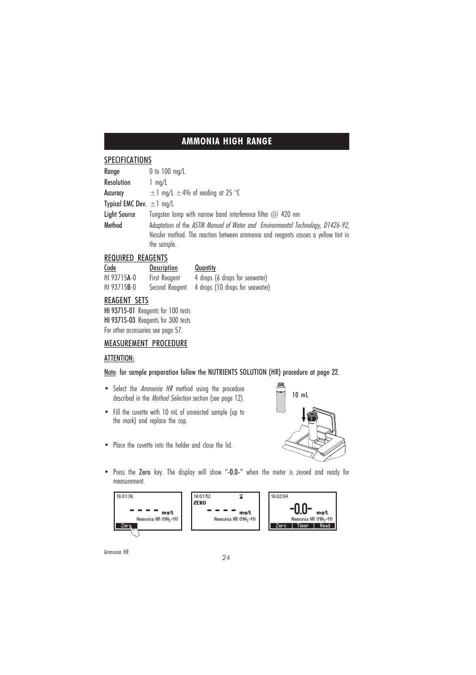 Hanna Instruments HI 83225 User Manual | Page 24 / 60