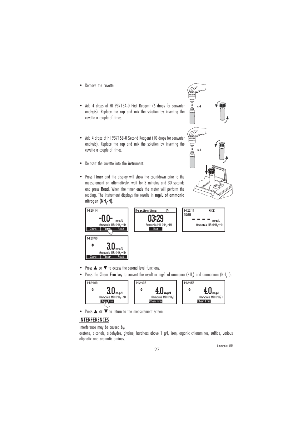 Hanna Instruments HI 83225 User Manual | Page 27 / 60