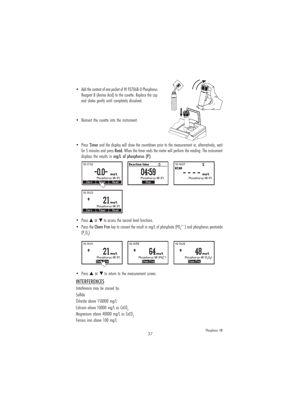 Hanna Instruments HI 83225 User Manual | Page 37 / 60