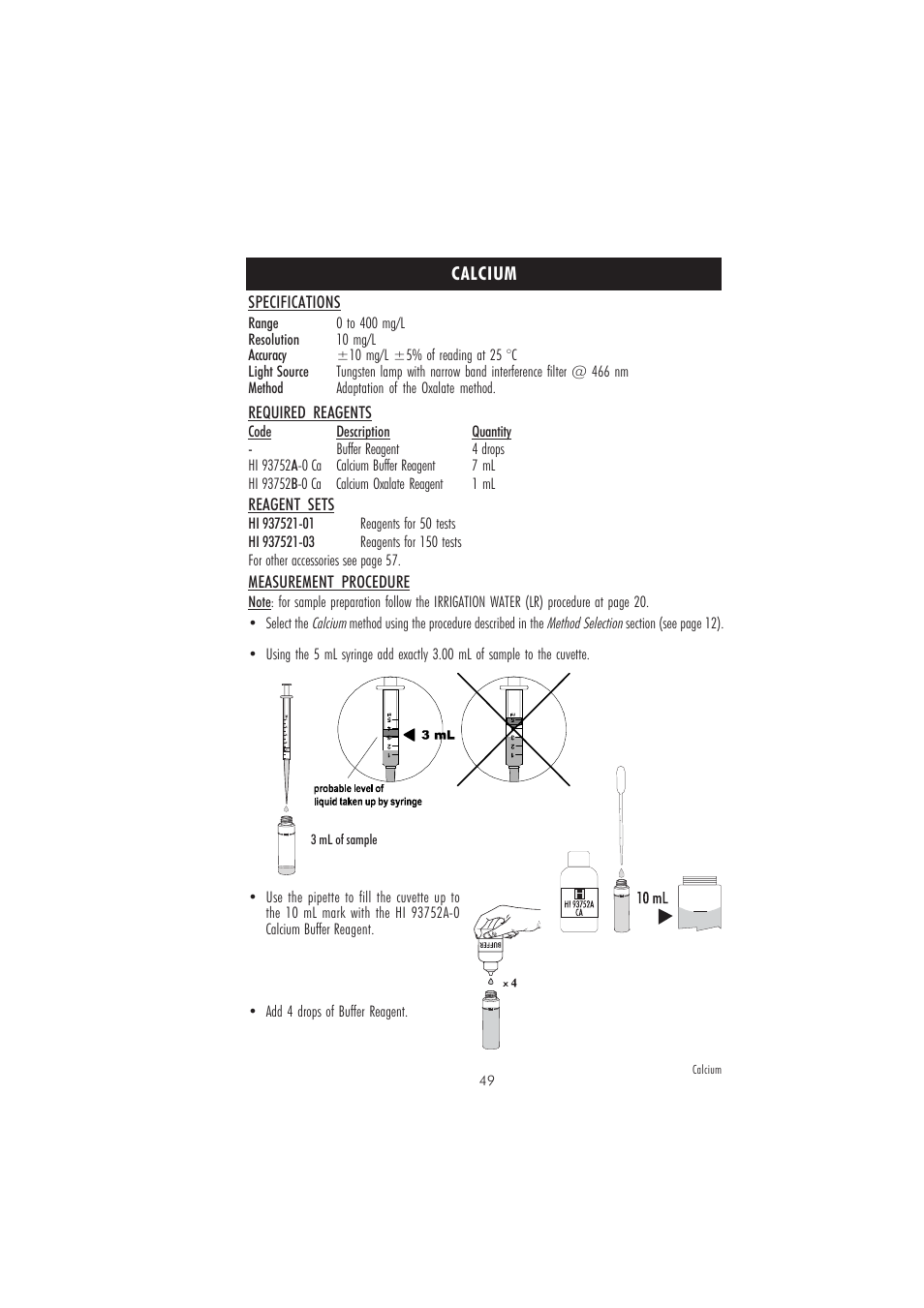 Hanna Instruments HI 83225 User Manual | Page 49 / 60