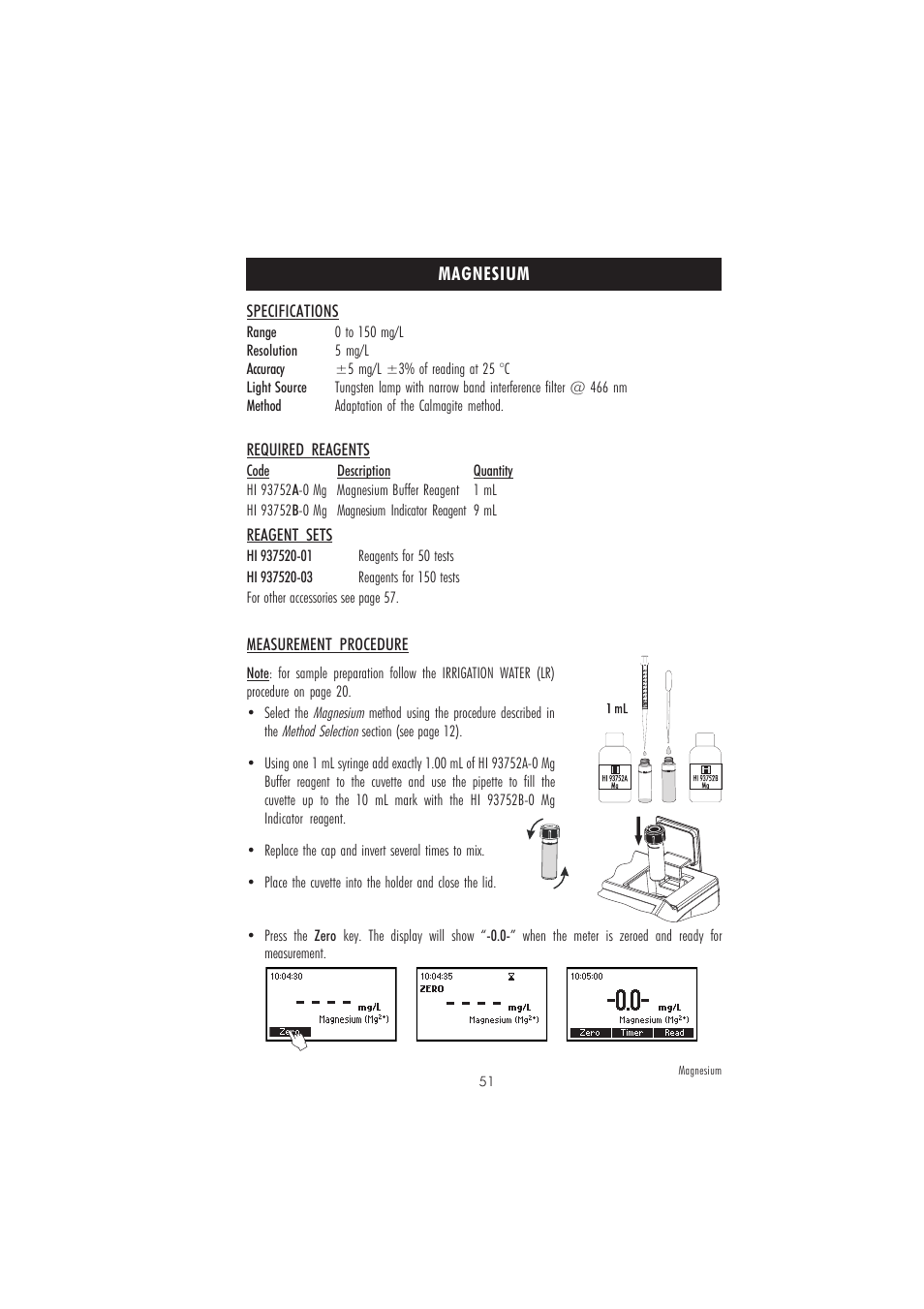 Hanna Instruments HI 83225 User Manual | Page 51 / 60