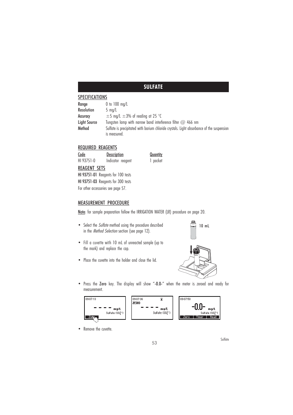 Hanna Instruments HI 83225 User Manual | Page 53 / 60