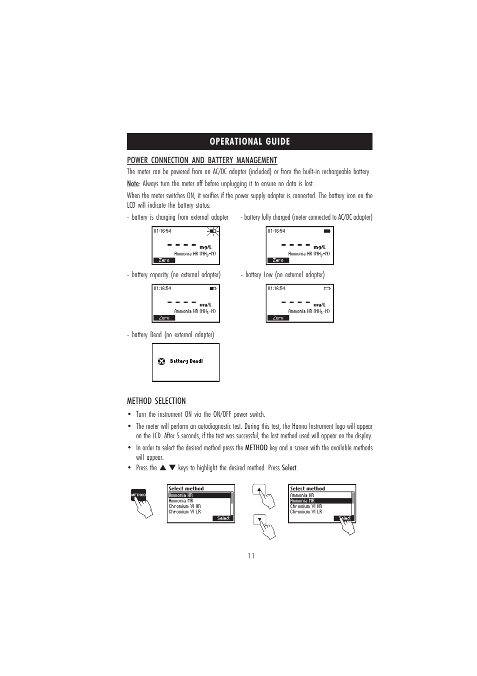 Hanna Instruments HI 83218-01 User Manual | Page 11 / 36
