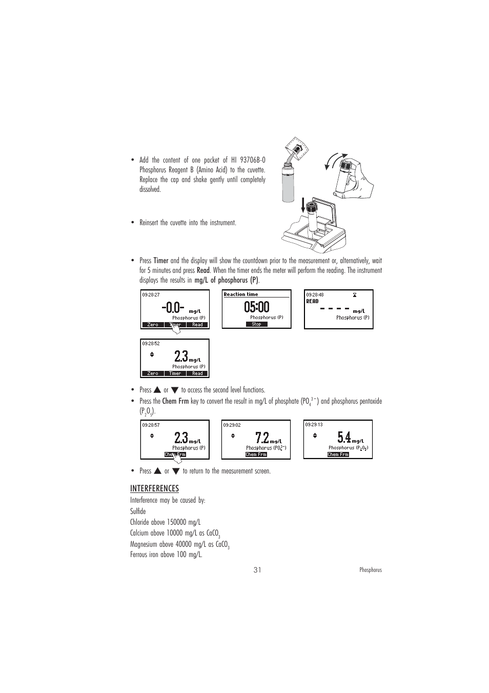 Hanna Instruments HI 83218 User Manual | Page 31 / 36