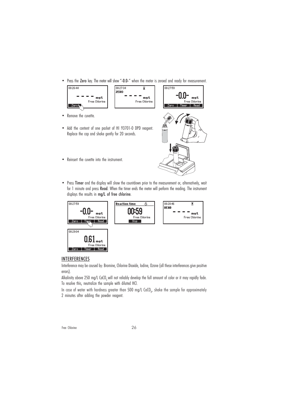 Hanna Instruments HI 83216-01 User Manual | Page 26 / 36