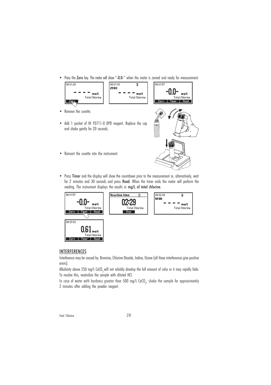 Hanna Instruments HI 83216-01 User Manual | Page 28 / 36