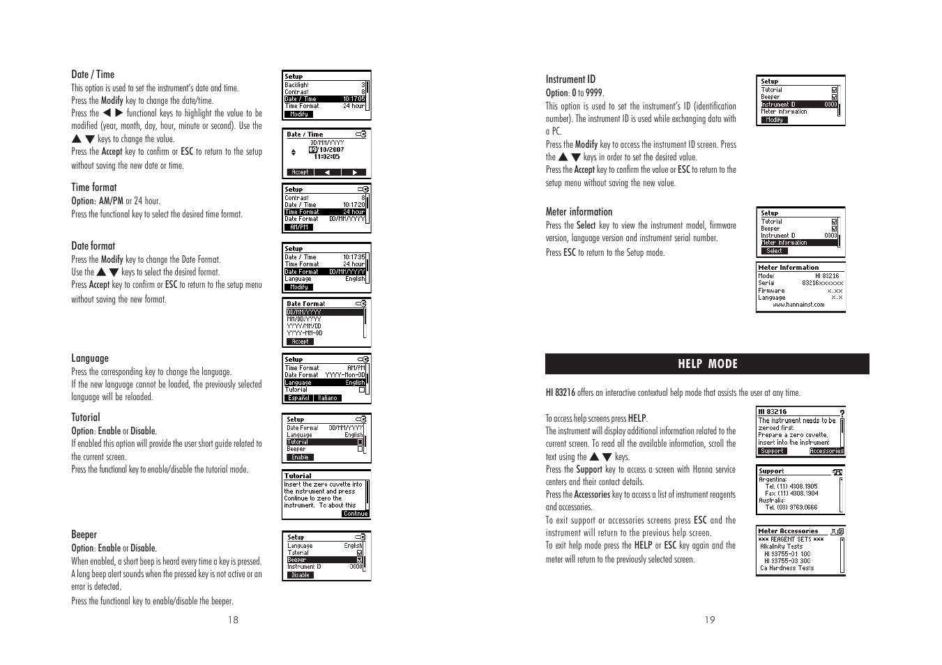 Hanna Instruments HI 83216 User Manual | Page 10 / 19