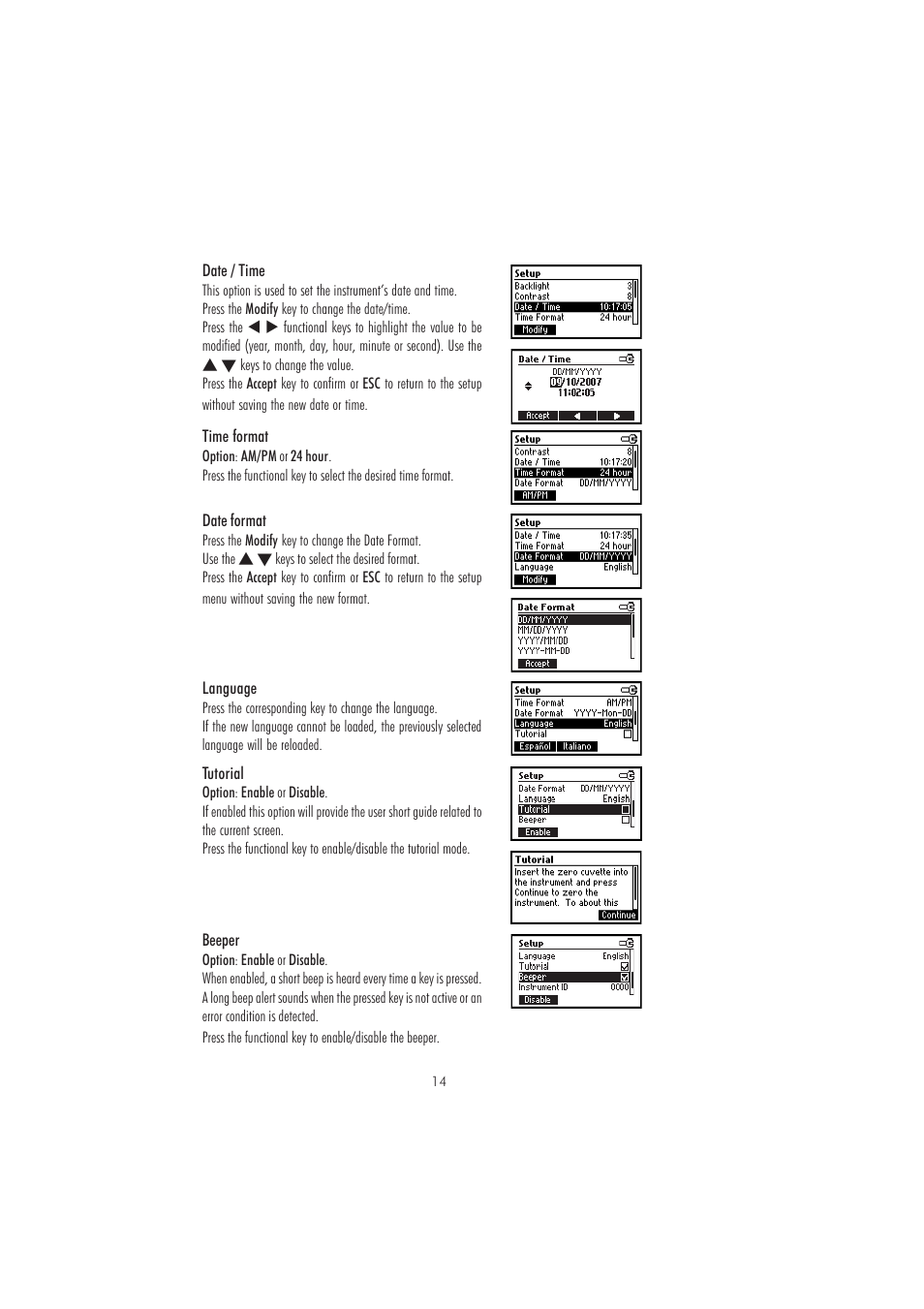 Hanna Instruments HI 83215-2008 Series User Manual | Page 14 / 52