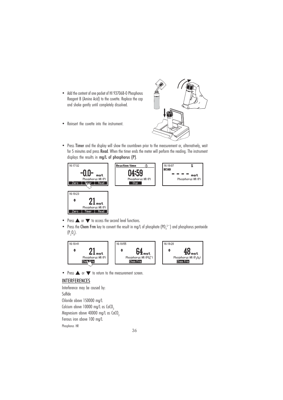 Hanna Instruments HI 83215-2008 Series User Manual | Page 36 / 52