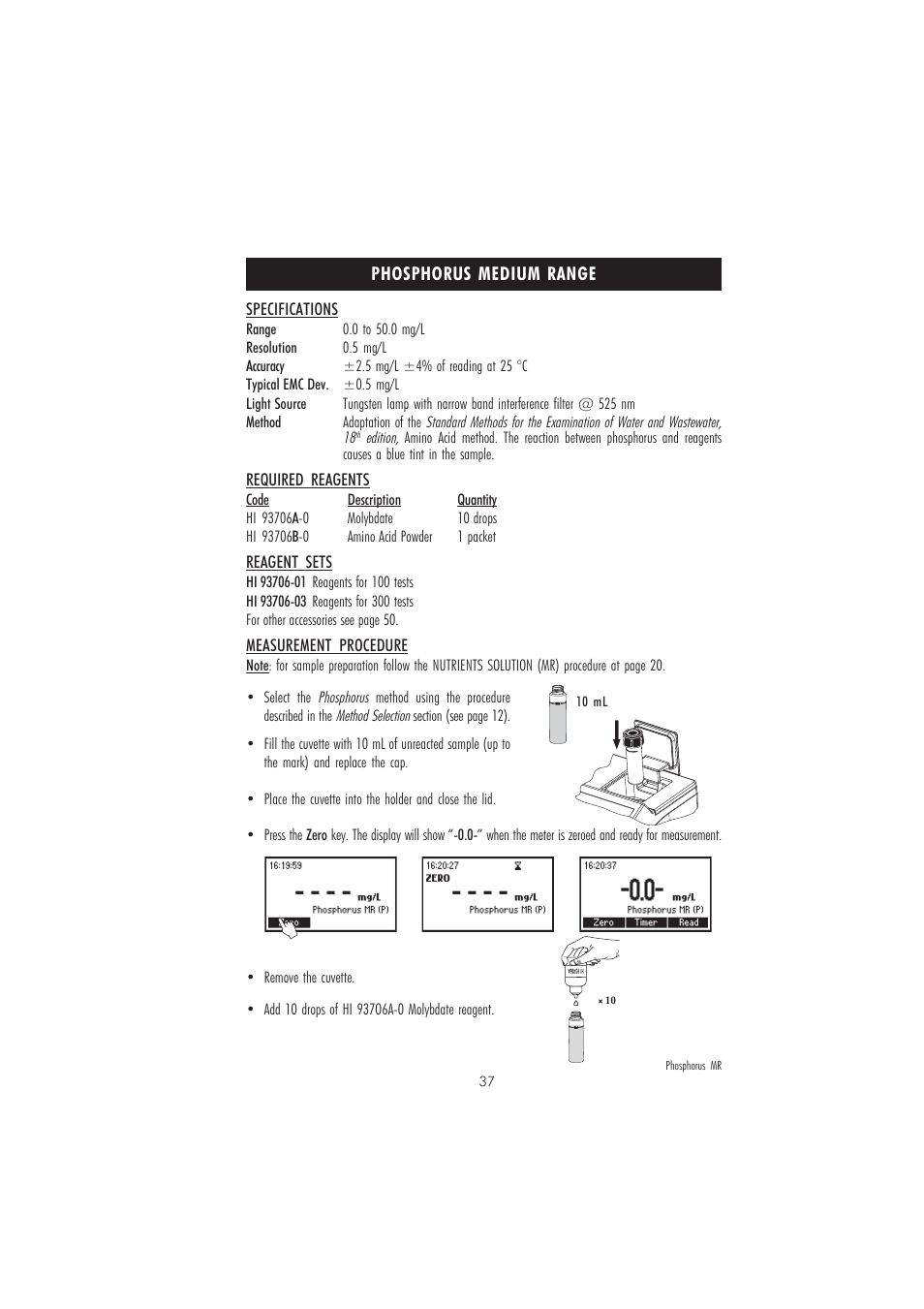 Hanna Instruments HI 83215-2008 Series User Manual | Page 37 / 52