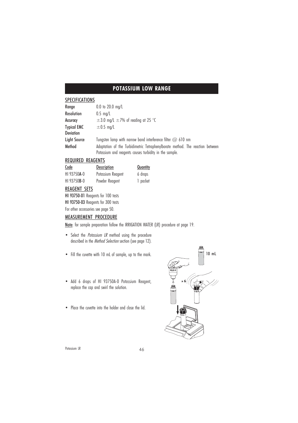 Hanna Instruments HI 83215-2008 Series User Manual | Page 46 / 52