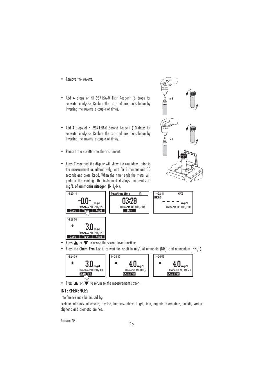 Hanna Instruments HI 83215 User Manual | Page 26 / 52