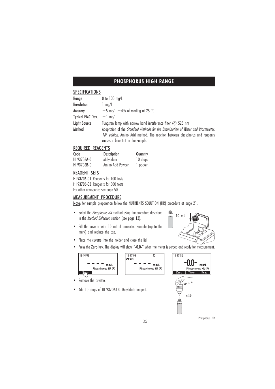 Hanna Instruments HI 83215 User Manual | Page 35 / 52