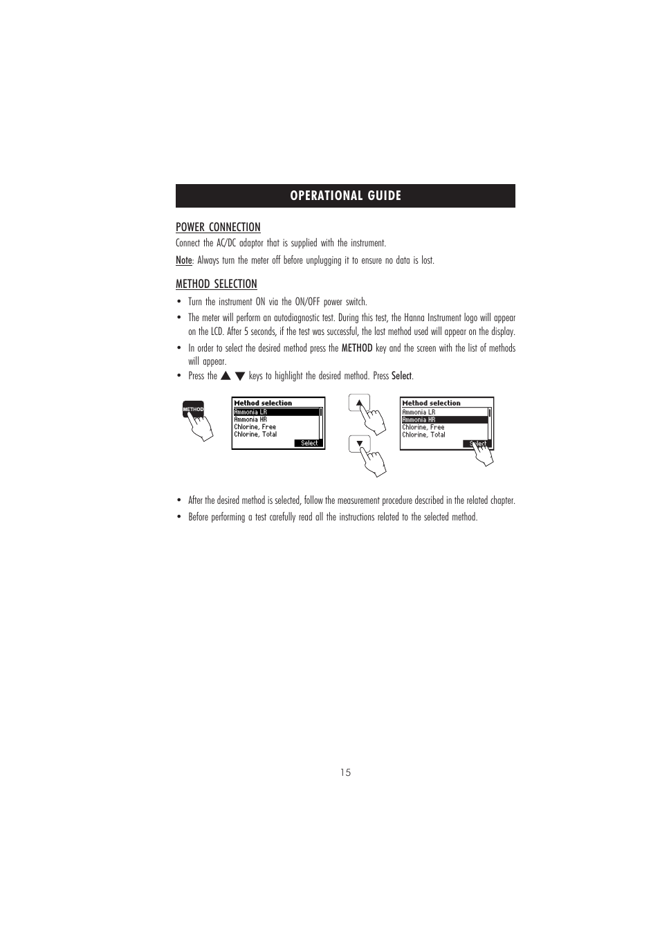 Hanna Instruments HI 83214 User Manual | Page 15 / 72
