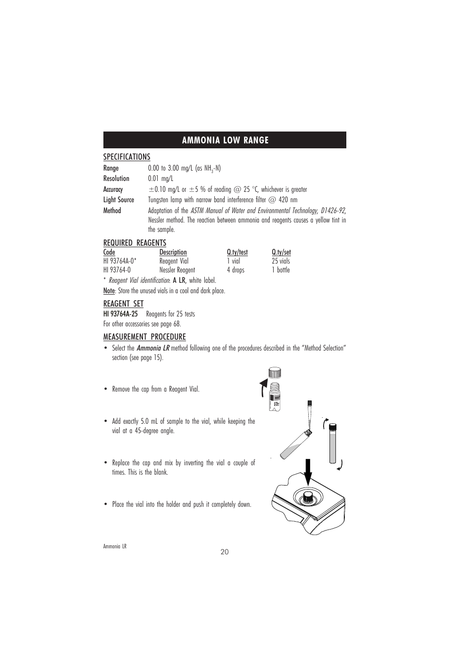 Hanna Instruments HI 83214 User Manual | Page 20 / 72