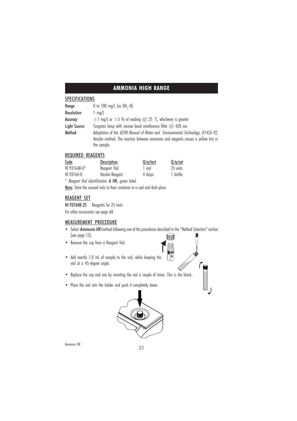 Hanna Instruments HI 83214 User Manual | Page 22 / 72