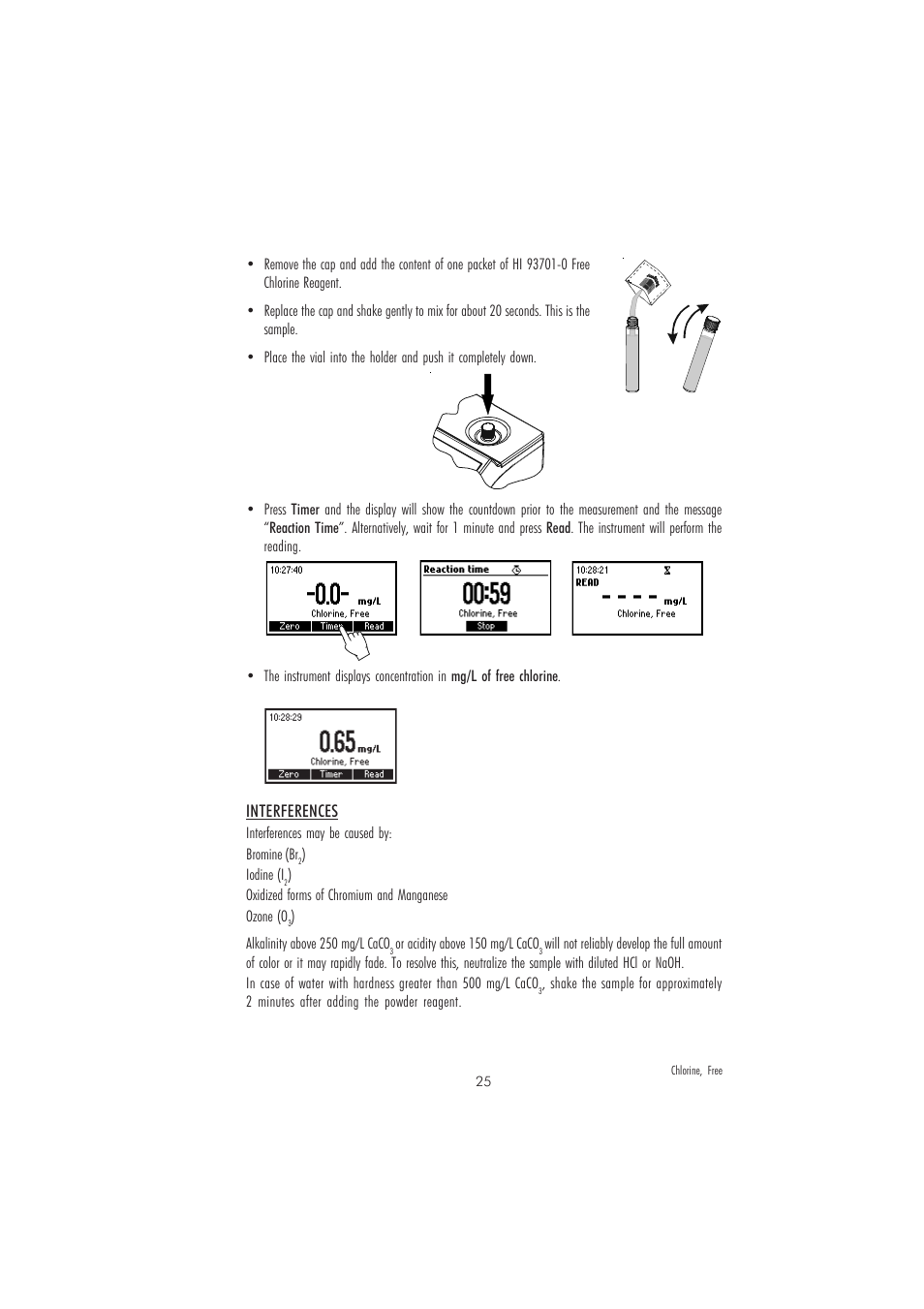 Hanna Instruments HI 83214 User Manual | Page 25 / 72