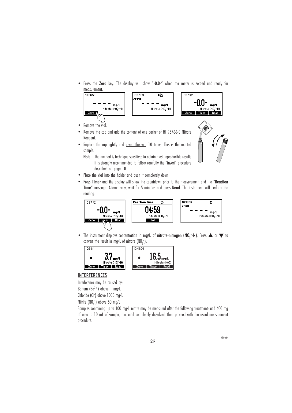 Hanna Instruments HI 83214 User Manual | Page 29 / 72