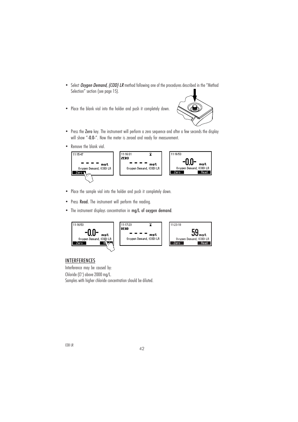 Hanna Instruments HI 83214 User Manual | Page 42 / 72