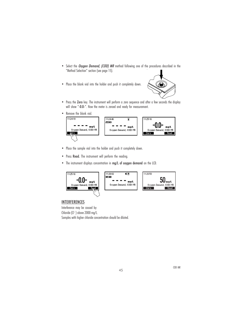 Hanna Instruments HI 83214 User Manual | Page 45 / 72