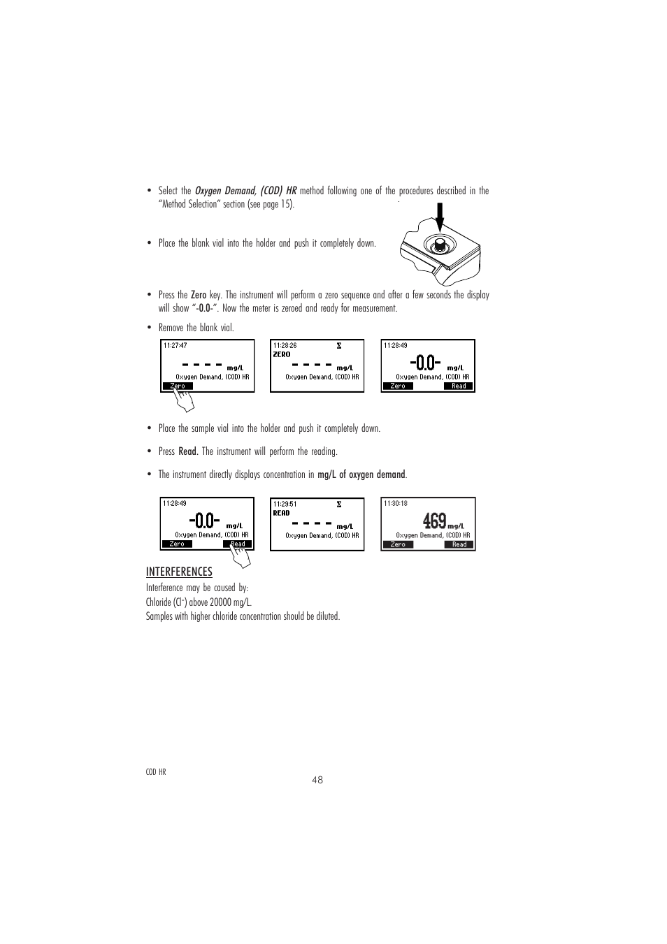 Hanna Instruments HI 83214 User Manual | Page 48 / 72