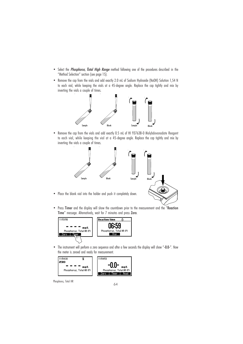 Hanna Instruments HI 83214 User Manual | Page 64 / 72