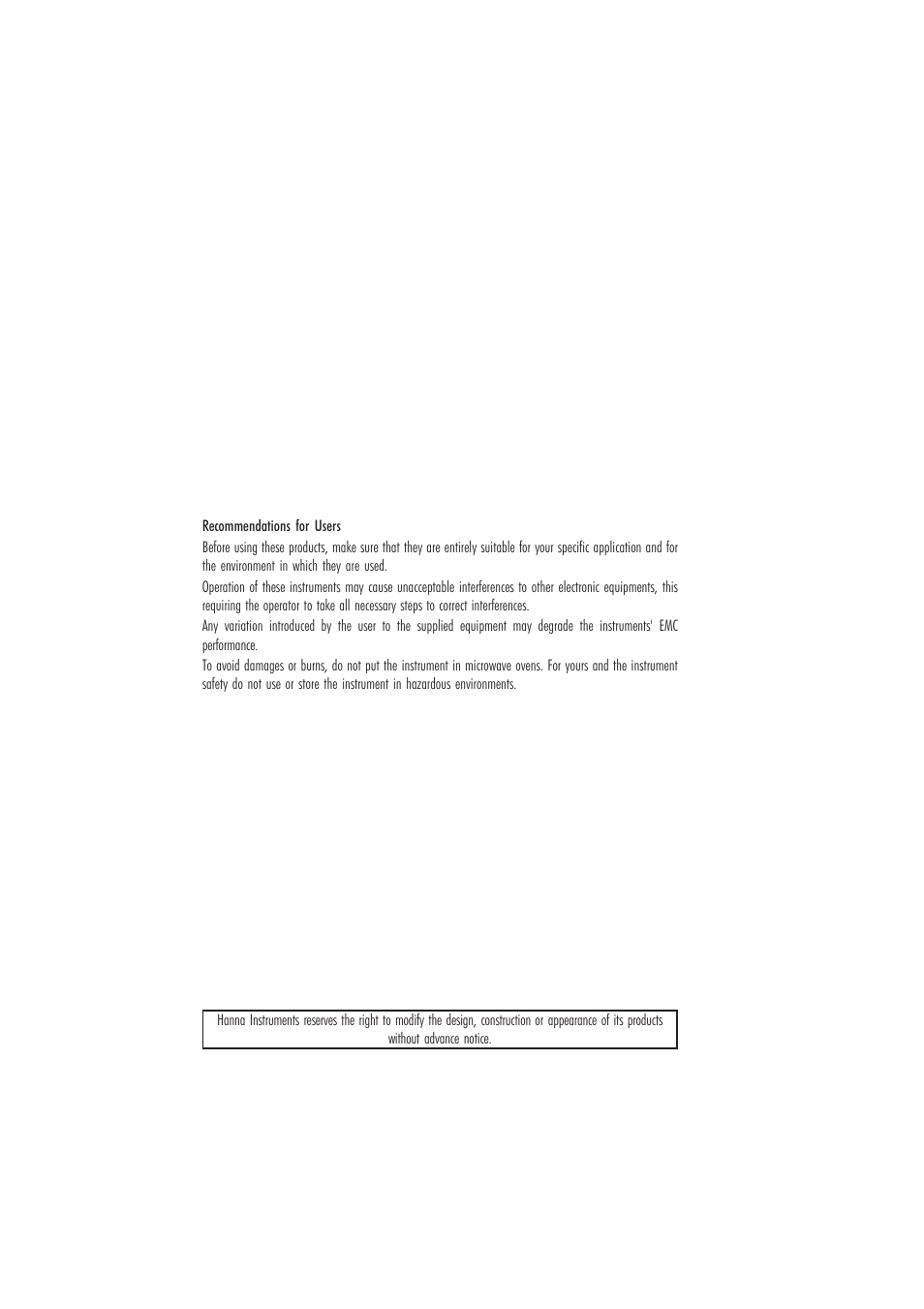 Hanna Instruments HI 83214 User Manual | Page 70 / 72