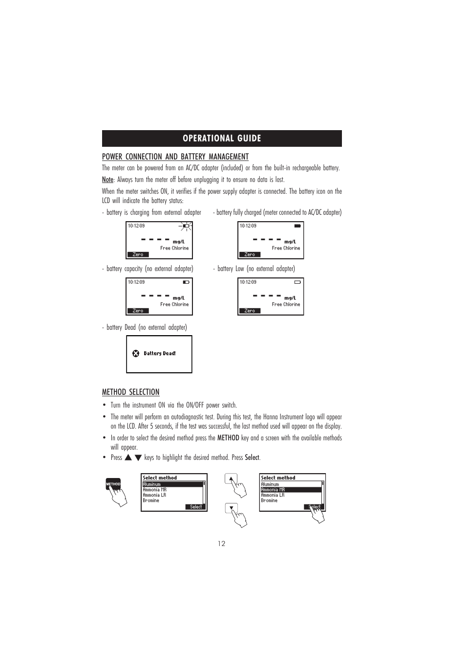 Hanna Instruments HI 83213-2008 User Manual | Page 12 / 76