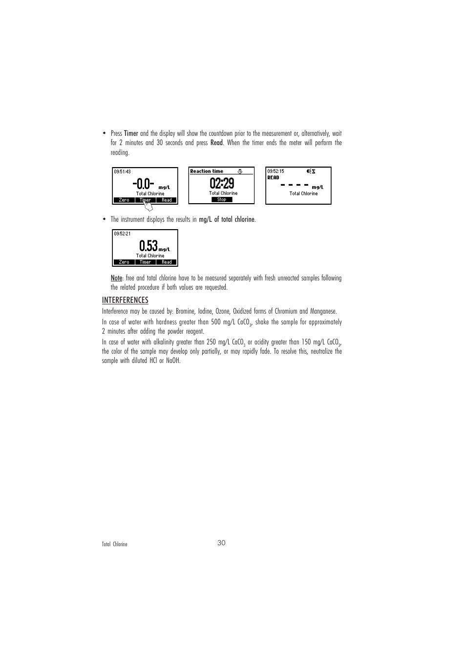 Hanna Instruments HI 83213-2008 User Manual | Page 30 / 76