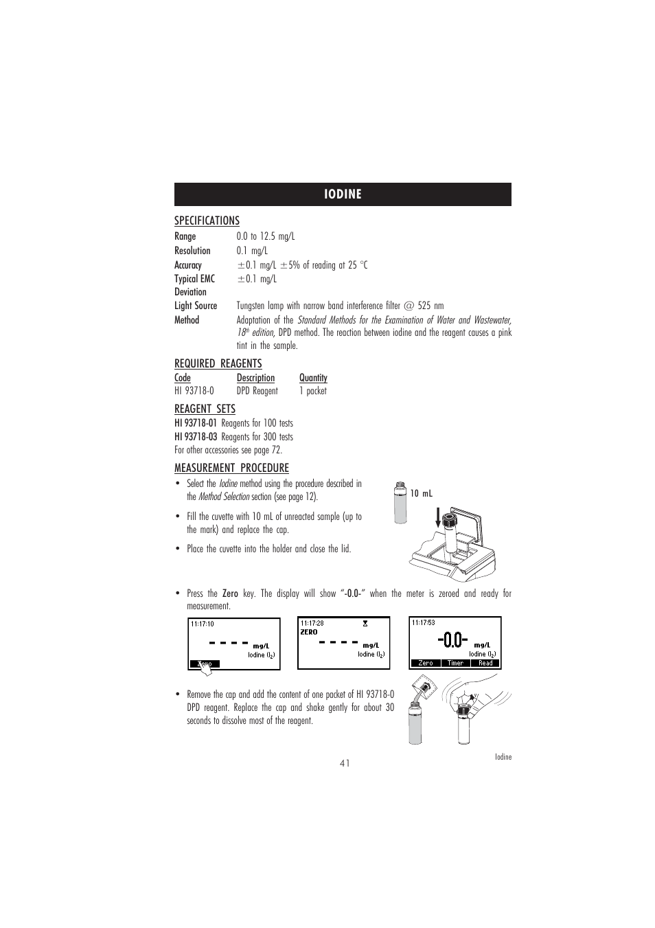Hanna Instruments HI 83213-2008 User Manual | Page 41 / 76