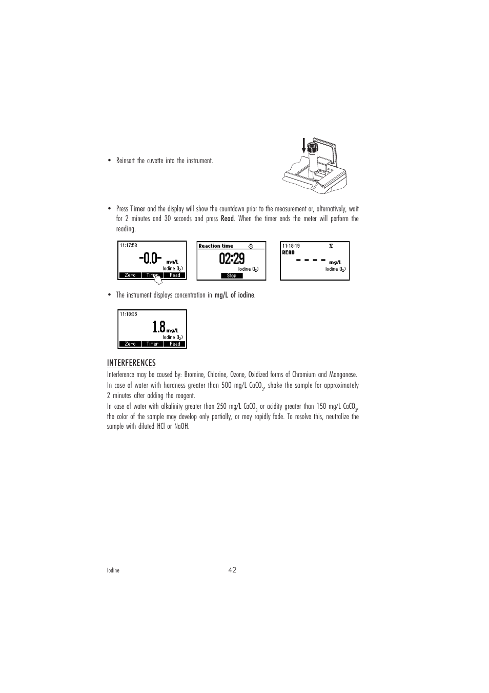 Hanna Instruments HI 83213-2008 User Manual | Page 42 / 76
