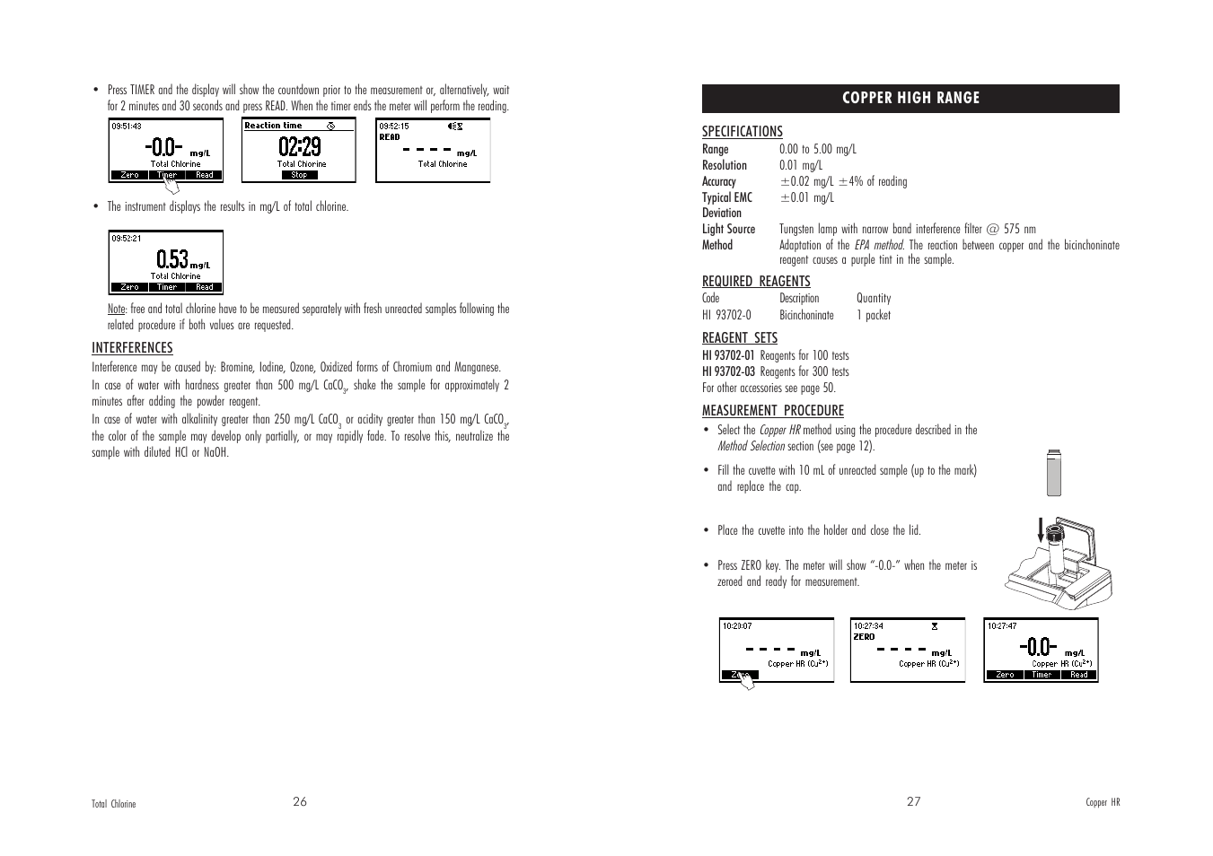 Hanna Instruments HI 83212 User Manual | Page 14 / 27