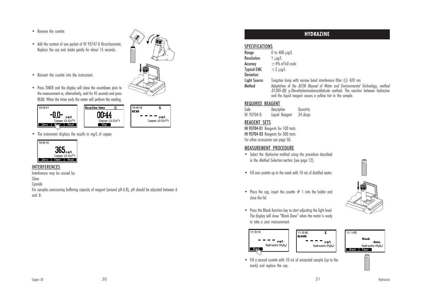 Hanna Instruments HI 83212 User Manual | Page 16 / 27