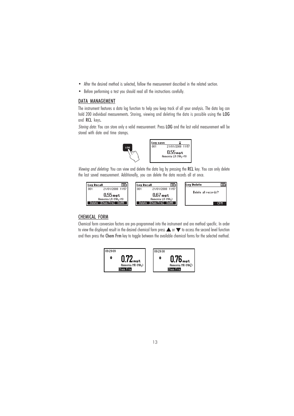 Hanna Instruments HI 83211 User Manual | Page 13 / 68