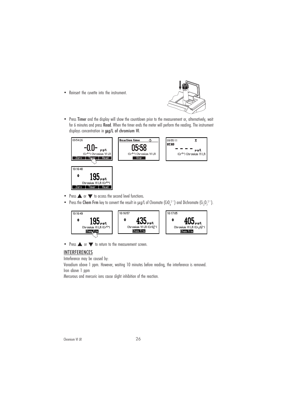Hanna Instruments HI 83211 User Manual | Page 26 / 68