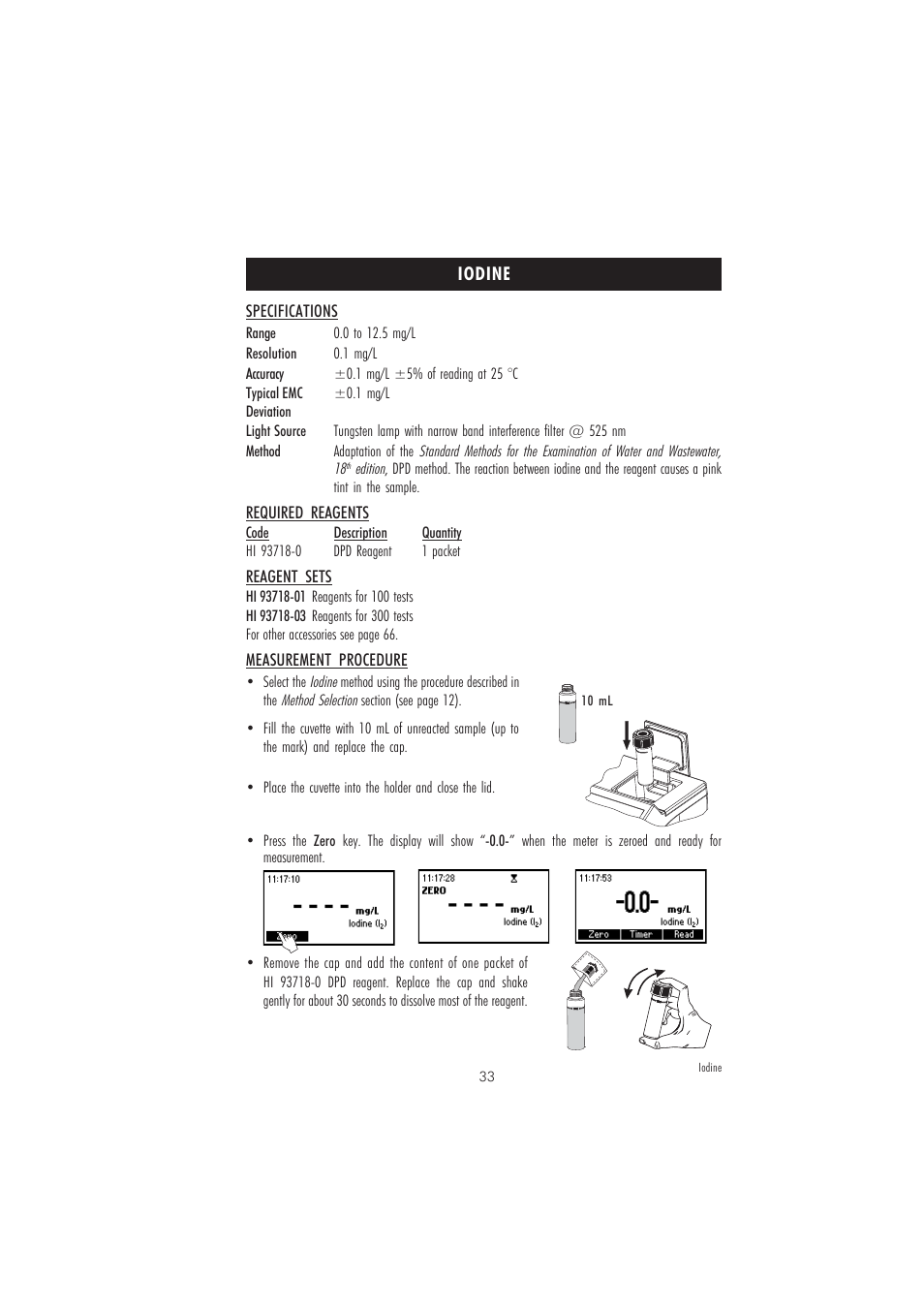 Hanna Instruments HI 83211 User Manual | Page 33 / 68