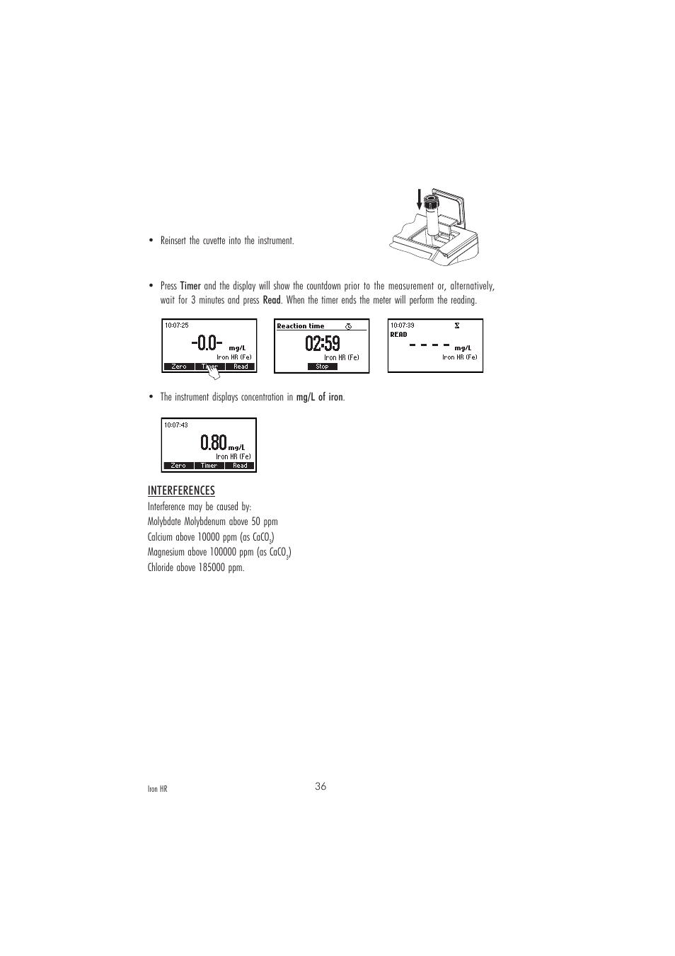 Hanna Instruments HI 83211 User Manual | Page 36 / 68