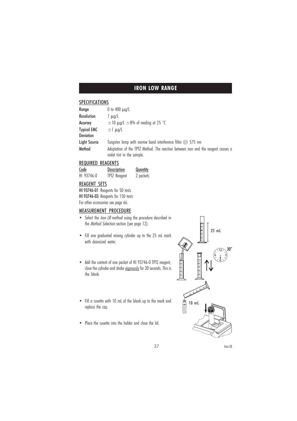 Hanna Instruments HI 83211 User Manual | Page 37 / 68