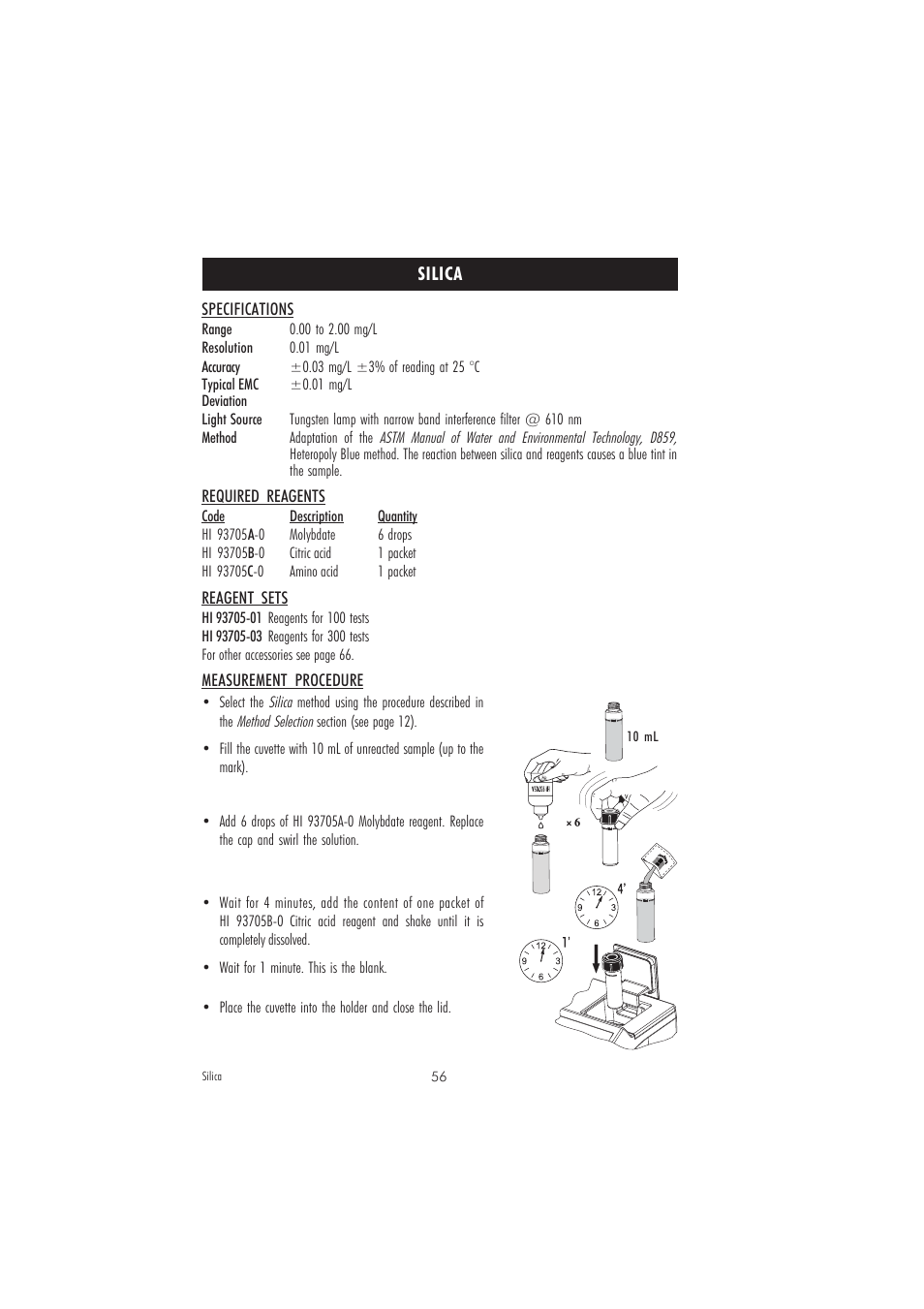 Hanna Instruments HI 83211 User Manual | Page 56 / 68