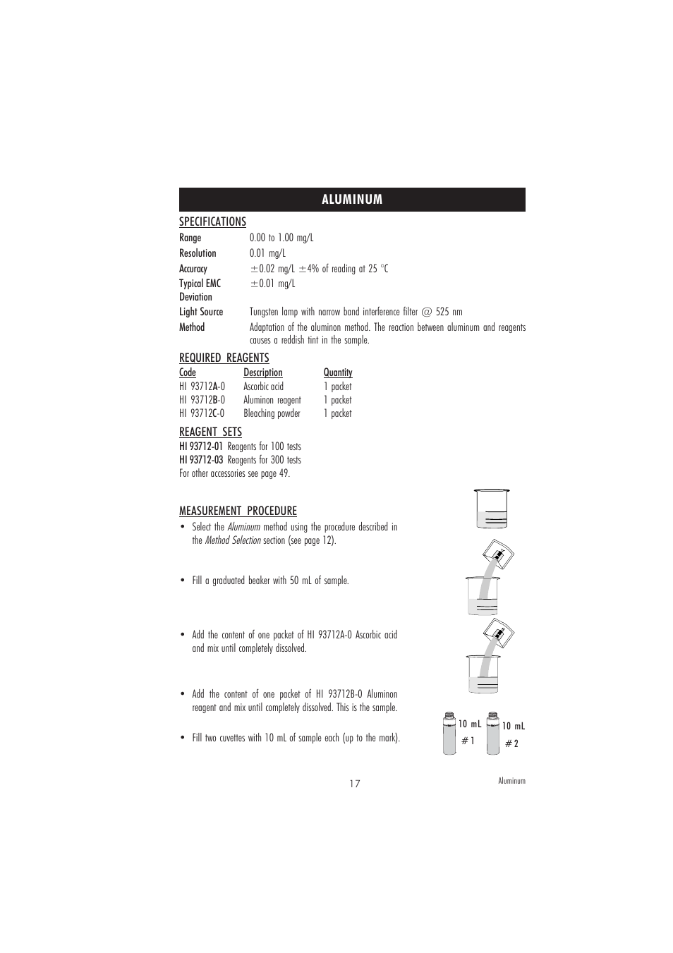 Hanna Instruments HI 83210-01 User Manual | Page 17 / 52