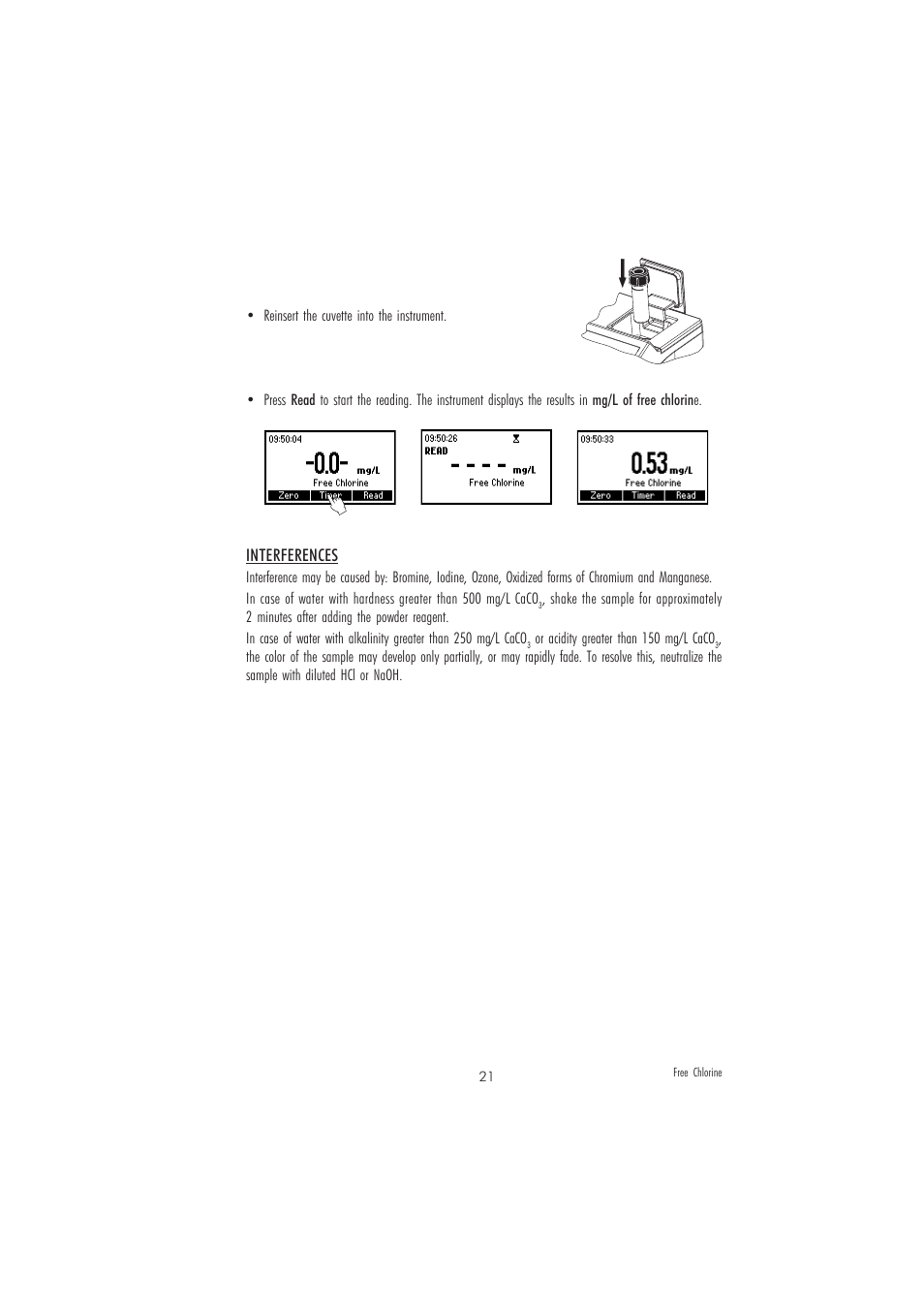 Hanna Instruments HI 83210-01 User Manual | Page 21 / 52